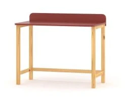 WNM Group Bureau Enfant En Pin Massif 120x58 Blanc -Maisons du Monde boutique bureau enfant en pin massif 120x58 rouge 3