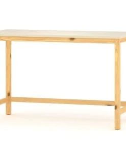WNM Group Bureau Enfant En Pin Massif 120x60 Beige
