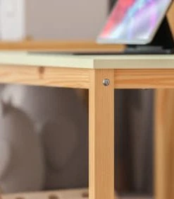 WNM Group Bureau Enfant En Pin Massif 120x60 Beige -Maisons du Monde boutique bureau enfant en pin massif 120x60 beige 14