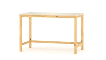 WNM Group Bureau Enfant En Pin Massif 120x60 Noir 8 WNM Group Bureau Enfant En Pin Massif 120x60 Noir - Image 6