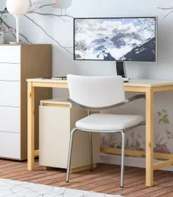 WNM Group Bureau Enfant En Pin Massif 120x60 Beige -Maisons du Monde boutique bureau enfant en pin massif 120x60 beige 5