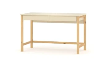 WNM Group Bureau Enfant En Pin Massif 120x60 Jaune 8 WNM Group Bureau Enfant En Pin Massif 120x60 Jaune - Image 6