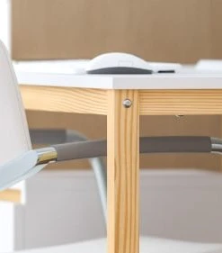 WNM Group Bureau Enfant En Pin Massif 120x60 Blanc -Maisons du Monde boutique bureau enfant en pin massif 120x60 blanc 30