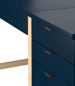 WNM Group Bureau Enfant En Pin Massif 120x60 Bleu -Maisons du Monde boutique bureau enfant en pin massif 120x60 bleu 18
