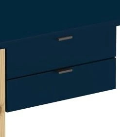WNM Group Bureau Enfant En Pin Massif 120x60 Bleu -Maisons du Monde boutique bureau enfant en pin massif 120x60 bleu 36