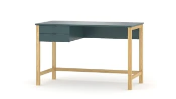 WNM Group Bureau Enfant En Pin Massif 120x60 Vert 8 WNM Group Bureau Enfant En Pin Massif 120x60 Vert – Image 6