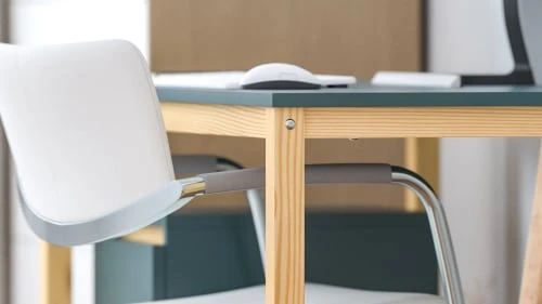 WNM Group Bureau Enfant En Pin Massif 120x60 Bleu 7 WNM Group Bureau Enfant En Pin Massif 120x60 Bleu – Image 5