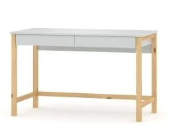 WNM Group Bureau Enfant En Pin Massif 120x60 Noir -Maisons du Monde boutique bureau enfant en pin massif 120x60 gris 13