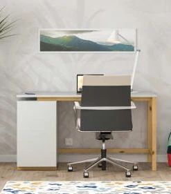 WNM Group Bureau Enfant En Pin Massif 120x60 Gris -Maisons du Monde boutique bureau enfant en pin massif 120x60 gris 2