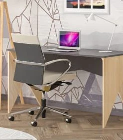 WNM Group Bureau Enfant En Pin Massif 120x60 Gris Foncé -Maisons du Monde boutique bureau enfant en pin massif 120x60 gris fonce 27