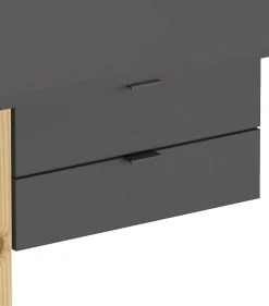 WNM Group Bureau Enfant En Pin Massif 120x60 Gris Foncé -Maisons du Monde boutique bureau enfant en pin massif 120x60 gris fonce 36