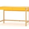WNM Group Bureau Enfant En Pin Massif 120x60 Jaune -Maisons du Monde boutique bureau enfant en pin massif 120x60 jaune 1