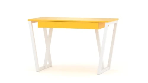 WNM Group Bureau Enfant En Pin Massif 120x60 Jaune 3 WNM Group Bureau Enfant En Pin Massif 120x60 Jaune