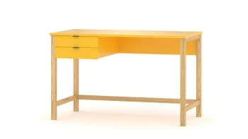 WNM Group Bureau Enfant En Pin Massif 120x60 Beige 8 WNM Group Bureau Enfant En Pin Massif 120x60 Beige - Image 6