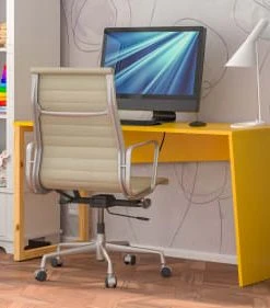 WNM Group Bureau Enfant En Pin Massif 120x60 Jaune -Maisons du Monde boutique bureau enfant en pin massif 120x60 jaune 45