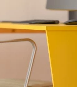 WNM Group Bureau Enfant En Pin Massif 120x60 Jaune -Maisons du Monde boutique bureau enfant en pin massif 120x60 jaune 46