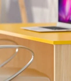 WNM Group Bureau Enfant En Pin Massif 120x60 Jaune -Maisons du Monde boutique bureau enfant en pin massif 120x60 jaune 53