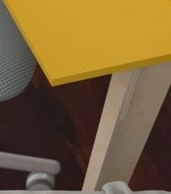 WNM Group Bureau Enfant En Pin Massif 120x60 Jaune -Maisons du Monde boutique bureau enfant en pin massif 120x60 jaune 69