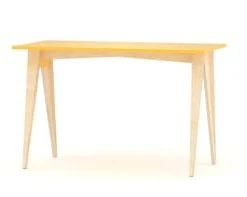 WNM Group Bureau Enfant En Pin Massif 120x60 Jaune -Maisons du Monde boutique bureau enfant en pin massif 120x60 jaune 70
