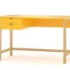 WNM Group Bureau Enfant En Pin Massif 120x60 Jaune -Maisons du Monde boutique bureau enfant en pin massif 120x60 jaune 77