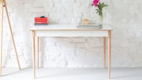 WNM Group Bureau Enfant En Pin Massif 120x60 Jaune 4 WNM Group Bureau Enfant En Pin Massif 120x60 Jaune - Image 2