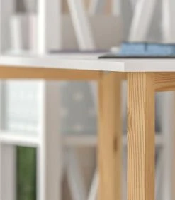 WNM Group Bureau Enfant En Pin Massif 120x60 Naturel -Maisons du Monde boutique bureau enfant en pin massif 120x60 naturel 4