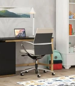WNM Group Bureau Enfant En Pin Massif 120x60 Noir -Maisons du Monde boutique bureau enfant en pin massif 120x60 noir 3