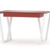 WNM Group Bureau Enfant En Pin Massif 120x60 Rouge 2 WNM Group Bureau Enfant En Pin Massif 120x60 Rouge -Maisons du Monde boutique bureau enfant en pin massif 120x60 rouge 22