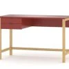 WNM Group Bureau Enfant En Pin Massif 120x60 Rouge -Maisons du Monde boutique bureau enfant en pin massif 120x60 rouge 31