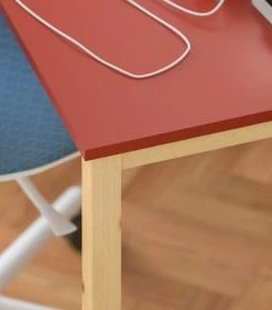 WNM Group Bureau Enfant En Pin Massif 120x60 Rouge -Maisons du Monde boutique bureau enfant en pin massif 120x60 rouge 35