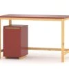 WNM Group Bureau Enfant En Pin Massif 120x60 Rouge -Maisons du Monde boutique bureau enfant en pin massif 120x60 rouge 5
