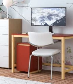 WNM Group Bureau Enfant En Pin Massif 120x60 Rouge 9 WNM Group Bureau Enfant En Pin Massif 120x60 Rouge -Maisons du Monde boutique bureau enfant en pin massif 120x60 rouge 6