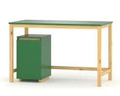 WNM Group Bureau Enfant En Pin Massif 120x60 Jaune -Maisons du Monde boutique bureau enfant en pin massif 120x60 vert 42
