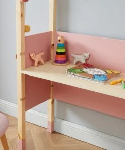 Baita Bureau Enfant Tipi Rose évolutif 11 Baita Bureau Enfant Tipi Rose évolutif -Maisons du Monde boutique bureau enfant tipi rose evolutif 3