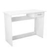 Terre De Nuit Bureau Junior 1 Tiroir En Bois Blanc Mat -Maisons du Monde boutique bureau junior 1 tiroir en bois blanc mat