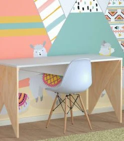 WNM Group Bureau Pour Enfant En Pin Massif 120x60 Blanc -Maisons du Monde boutique bureau pour enfant en pin massif 120x60 blanc 11