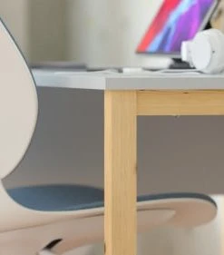 WNM Group Bureau Pour Enfant En Pin Massif 120x60 Gris -Maisons du Monde boutique bureau pour enfant en pin massif 120x60 gris 3