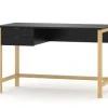 WNM Group Bureau Pour Enfant En Pin Massif 120x60 Noir -Maisons du Monde boutique bureau pour enfant en pin massif 120x60 noir 2
