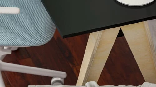 WNM Group Bureau Pour Enfant En Pin Massif 120x60 Noir 7 WNM Group Bureau Pour Enfant En Pin Massif 120x60 Noir - Image 5