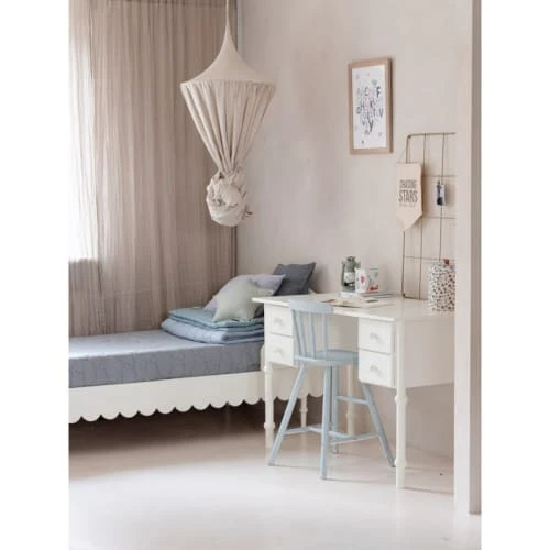 Lignea Kids Bureau Romantique En Bois Blanc 4 Lignea Kids Bureau Romantique En Bois Blanc – Image 3