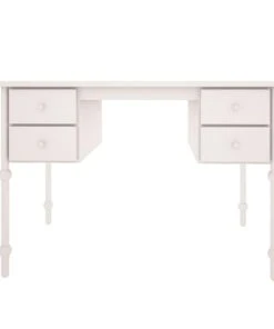 Lignea Kids Bureau Romantique En Bois Blanc