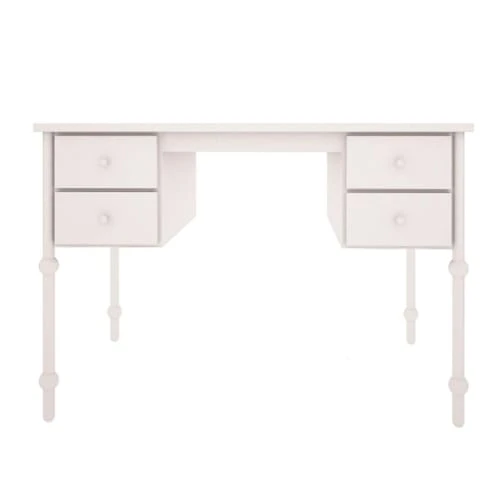 Lignea Kids Bureau Romantique En Bois Blanc 2 Lignea Kids Bureau Romantique En Bois Blanc