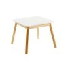 Wadiga Bureau Table Enfant Bois Et Blanc 55x55x45cm -Maisons du Monde boutique bureau table enfant bois et blanc 55x55x45cm