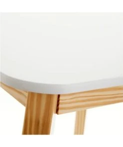 Wadiga Bureau Table Enfant Bois Et Blanc 55x55x45cm -Maisons du Monde boutique bureau table enfant bois et blanc 55x55x45cm 2