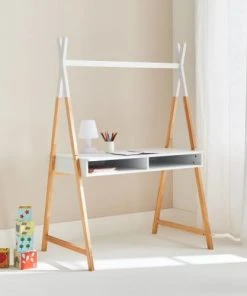 Alice's Garden Bureau Tipi Blanc, 2 Casiers -Maisons du Monde boutique bureau tipi blanc 2 casiers 2