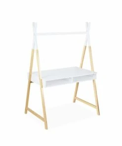 Alice's Garden Bureau Tipi Blanc, 2 Casiers