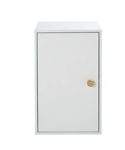 Maisons Du Monde Caisson Pour Bureau Modulable 1 Porte Blanc