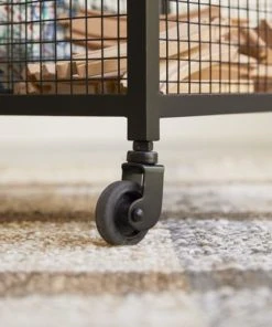 Maisons du Monde boutique -Maisons du Monde boutique casier a jouets enfant en metal 1