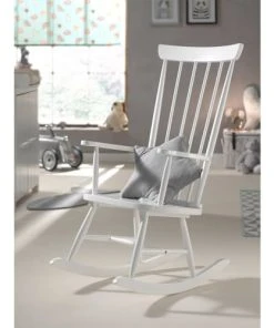 Vipack Chaise à Bascule Blanc -Maisons du Monde boutique chaise a bascule blanc 1