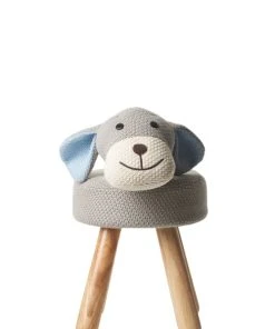 Crochetts Chaise Billy 100% Coton Gris